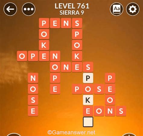 Wordscapes is a free word game to play. . Wordscapes 761